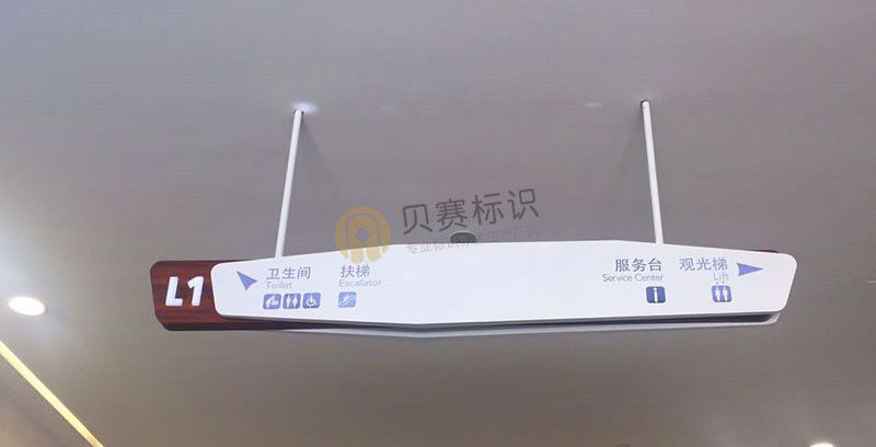 吊牌燈箱導(dǎo)視牌
