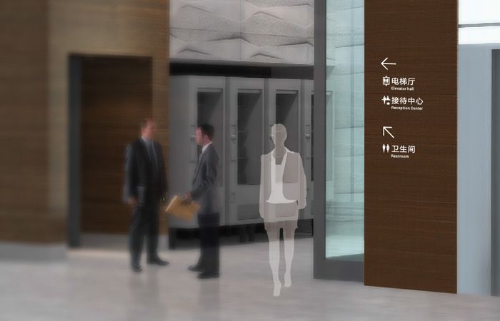 室內(nèi)立牌指引標識