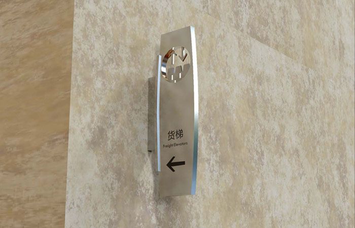 電梯指引掛牌