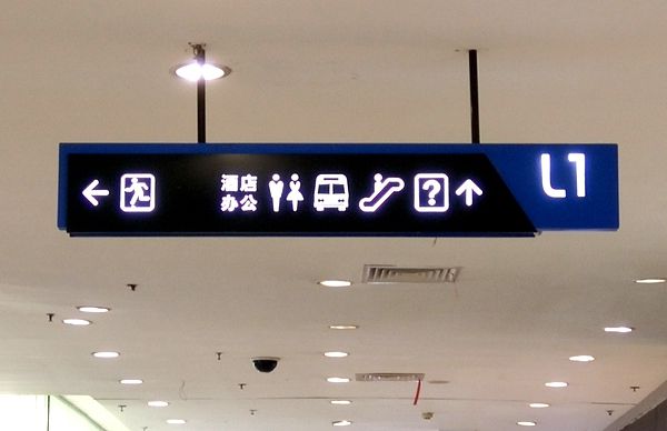 室內吊牌燈箱