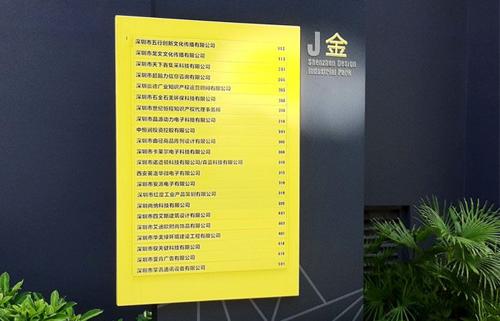工業(yè)園索引標(biāo)識