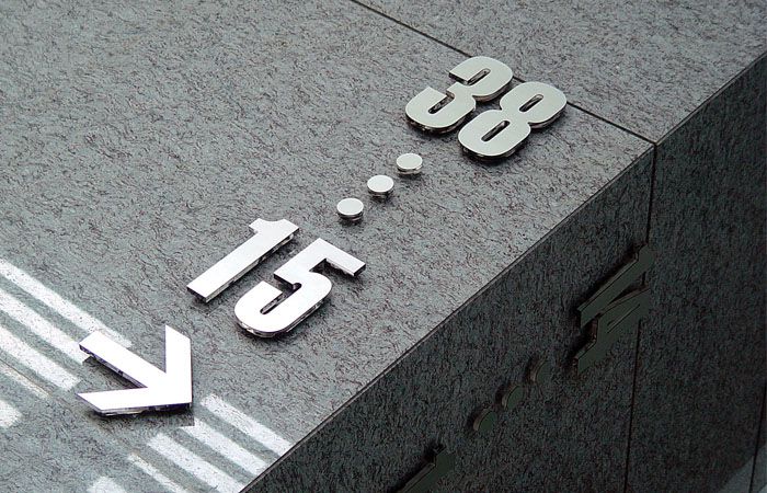 不銹鋼立體字標識