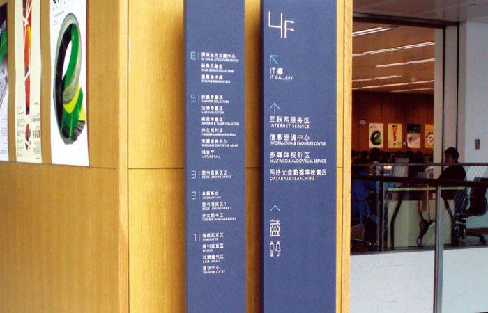 圖書館索引標識