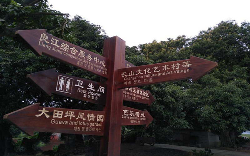 景區(qū)交通標識